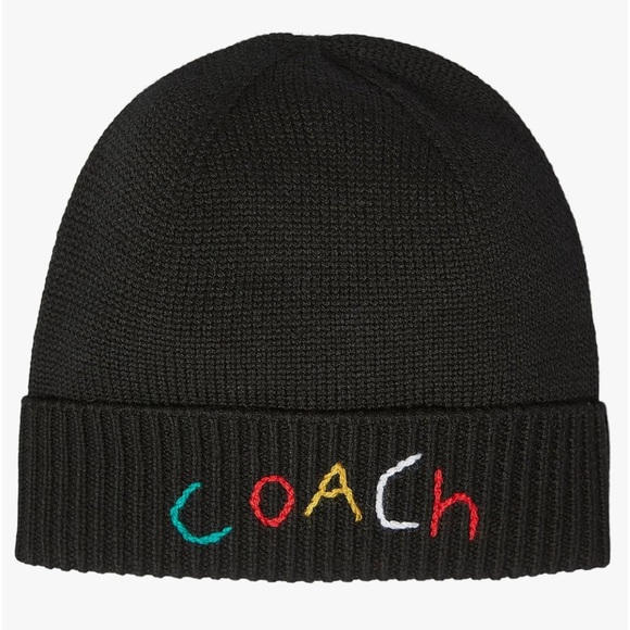 COACH | Coach Women's Embroidered Beanie with Gift Box - Picture 1 of 8